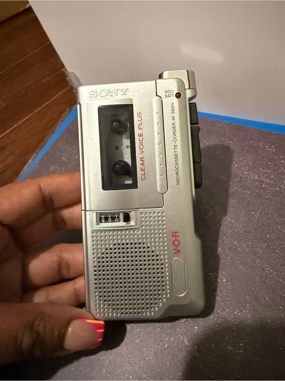 Sony M-560V Microcassette Voice Recorder